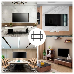 GRIFEMA TV TV TV TV TV pentru 26-65 inci, pana la 55 kg, suport TV rabatabil de perete VESA 75x75mm pana la 400x400mm, suport TV universal robust, usor de instalat GB1007-4 - Img 6