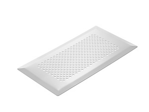 Grila de aer Stiebel Eltron LVE FG-BW, 180mm, 340mm, alb