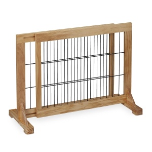 Grilaj de siguranta Relaxdays, extensibil, 56 cm inaltime, 70-108 cm latime, pentru copii si caini