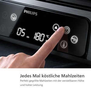 Grill Contact Philips HD630770, 8 Functii Predefinite, Temperatura 60-220C - Img 6