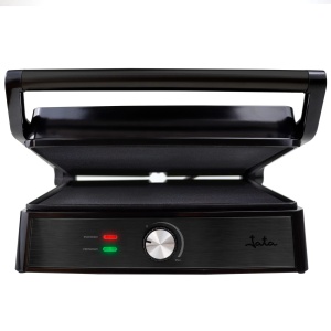 Grill electric Jata JEGR1913 cu 2 plite, 29 x 24 cm, temperatura reglabila - Img 3