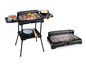 Grill electric Princess 112250, 2200W, 44 x 24,5 cm, cu suport
