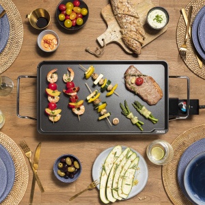 Grill electric Princess Chef Pro Classic, 2000 W, 46 x 26 cm, pentru 4 persoane - Img 2
