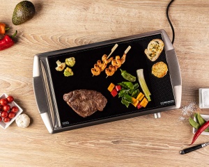 Grill electric Rommelsbacher CG 2303E 2000W Temperatura reglabila 380degC - Img 5