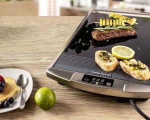 Grill electric Rommelsbacher CG 2308TC 280degC Touch Control LED - Img 4
