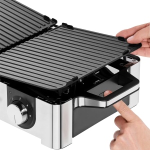 Grill electric WMF Lono Master-Grill, 2400 W, 50x28 cm, din inox mat - Img 5