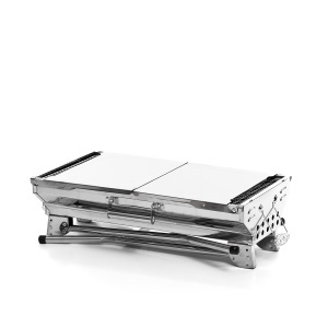 Grill portabil InnovaGoods din inox, usor de curatat, ideal pentru camping si picnic - Img 4