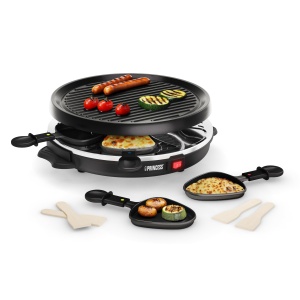 Grill Raclette Princess 162725, 2-6 persoane, 800 W, negru - Img 1