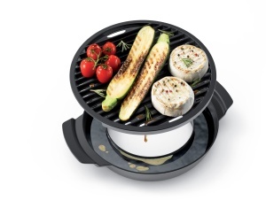 Grillpfanne Tescoma PREMIUM, 2 piese, antiaderenta, pentru grill fara fum - Img 6