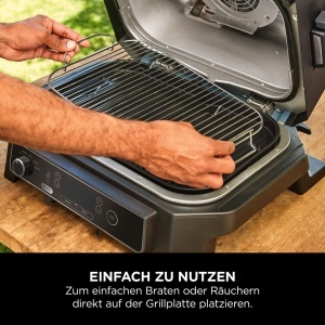 Grillrost pentru Ninja Woodfire XL, 43cm x 25cm, usor de curatat - Img 4