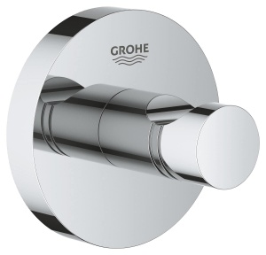 GROHE Start carlig pentru halat de baie fara gaurire suport pentru prosoape cu atasament ascuns pentru lipire sau gaurire cu suruburi si dibluri fara  - Img 1