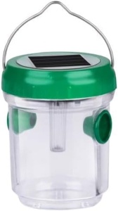 Grundig Capcana pentru Viespi cu Lampa Solara 7 x 9 cm Autonomie 6-8 Ore