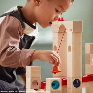 Haba 1136 Set Constructie Pista de Bile din Lemn 42 Piese pentru Copii 4 - Img 7