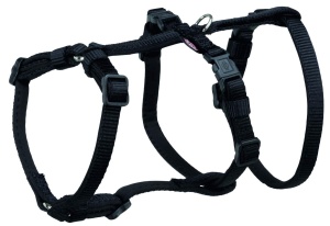Ham pentru caini TRIXIE Panikgeschirr Stay, SM, 4460 cm, negru