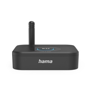Hama Bluetooth Adapter Linkit Solo Negru Bluetooth 53 microSD Slot USB-C