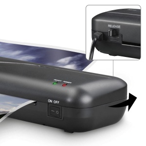 Hama Laminator A4 Negru Lamination Cald si Rece 80-125 Micron - Img 4
