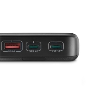 Hama Powerbank PD 10 10000mAh (baterie externa cu 2X USB C + 1x USB A, Power Pack Certified, incarcare rapida, acumulator, accesorii pentru telefoane mobile, tableta, cutie Bluetooth etc., incarcator portabil mic) antracit - Img 23