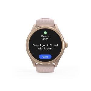 Hama Smartwatch 5010 Rose Display 138 inch Monitorizare Somn si Sport - Img 2