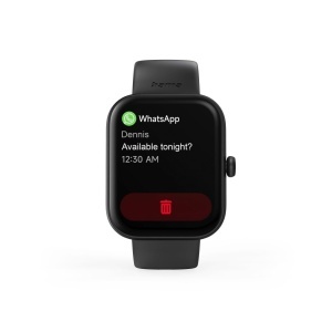 Hama Smartwatch afisaj color 165 functie telefon Whatsapp e-mailuri etc asistent vocal rezistent la apa fitness tracker cu 100 de sporturi ritm cardia - Img 2