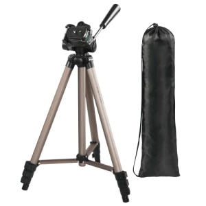Hama Trepied usor entry-level cu cap cu 3 cai, Star 75 125-3D, sampanie - Img 15