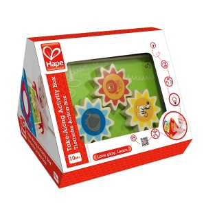 Hape E0434 - Cutie de actiune pentru animale, jucarie pentru abilitati motorii - Img 6