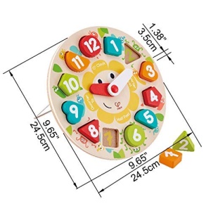 Hape E1622 Ceas Puzzle - Img 3