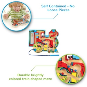 Hape E1701 Choo-Choo Tracks Labirint Magnetic Design Flexibil - Img 2