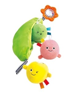 Hape Kleine Erbsen-Freunde Jucarie Sensoriala pentru Copii Texturi si Sunete - Img 3