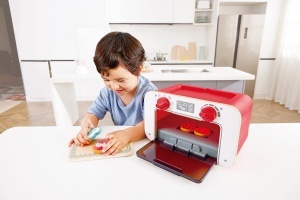Hape Mein Backofen Set cu Lumini si Sunete Jucarie Interactiva pentru Copii 3 - Img 4