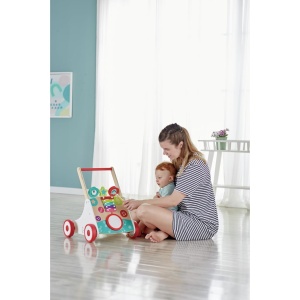 Hape Musik Lauflernwagen - Carucior din lemn cu instrumente muzicale reglabil pentru copii de la 10 luni - Img 8