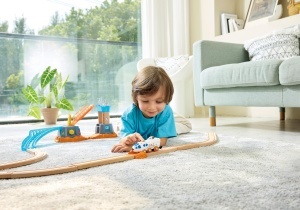 Hape Spaceshuttle 2-in-1 Jucarie Interactiva cu Sunete si Lumina - Img 3