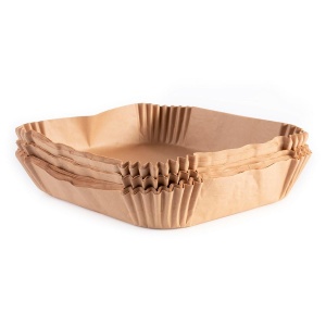 Hartie de copt GOURMETmaxx pentru friteuze cu aer cald, 5-8 litri, 100 bucati - Img 3