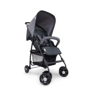 hauck Buggy Sport, Charcoal/Stone - Carucior de calatorie pana 5,9 kg - cu functie de inclinare pentru copii de la nastere pana la 15 kg - Cos de cumparaturi mic pliabil, mare pana la 3 kg - Img 9