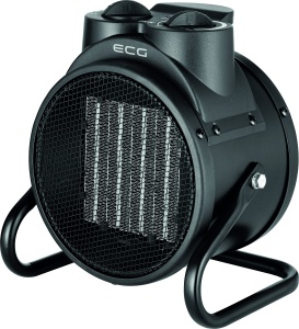 Heizlufter Electric ECG HH 2010, Ceramica, 2000W, Negru - Img 2