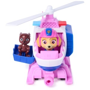 Helicopter de salvare PAW PATROL Skye cu figurine, 15 cm, cu mecanism de retragere - Img 8