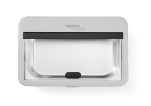 HENDI Chafing Dish UNIQ 125L Capac Sticla Temperatura Reglabila 35-85degC - Img 5