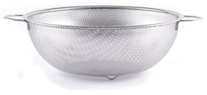HENDI Gemusesieb Inox 315mm Perforat cu Manere si Baza