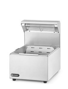 Hendi Pommes Frites Warmer GN12 Infrarosu 400W cu Tava Detasabila - Img 4