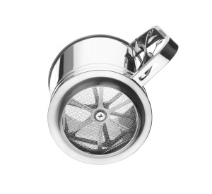 HENDI Sita pentru faina 550g din otel inoxidabil cu maner ergonomic si mecanism cu arc - Img 4