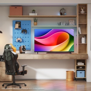 Hisense 40A5Q Fehrnseher, 40 Zoll, 2K QLED, Smart TV, Mod joc, Mod sport AI, Dolby Atmos, Dolby MS12, DTS X, HDR10, HLG, Full HD, Contrast ridicat, Rauschunterdruckung [2025] - Img 9