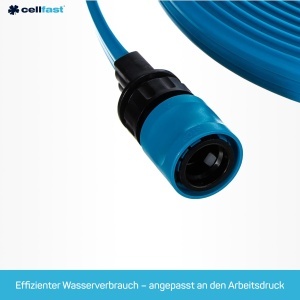Hose de gradina CELLFAST 15 metri, 3 canale, UV rezistent, cu accesorii - Img 4