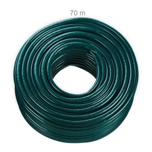 Hose de gradina Relaxdays 70 m, 12 Zoll, plastic, verde inchis - Img 4