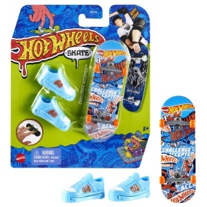 Hot Wheels Skate Fingerboard HGT46 Design Tony Hawk Cu Pantofi Detasabili