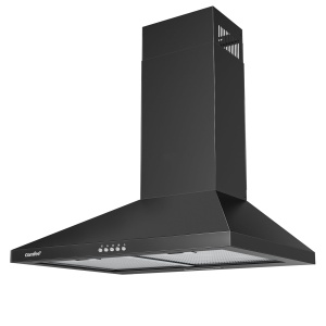 Hota COMFEE CH60A17EM400B 60cm Negru Flux de Aer 400m3h Filtru Activ