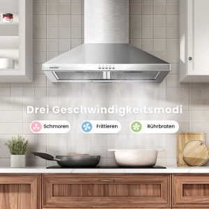 Hota de bucatarie COMFEE CH60A17EM400SS, 60cm, 400mh, inox - Img 7