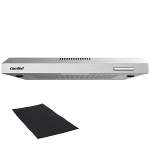 Hota de bucatarie COMFEE SLIF17SS-60, 60 cm, 180 mh, Argintie