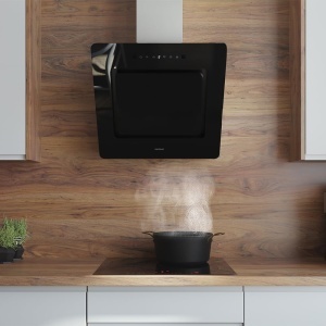 Hota decorativa Cecotec Bolero Flux DT 608002, 60 cm, 800 mh, Negru - Img 3