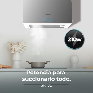 Hota insulara Cecotec Bolero Flux ICT 388000 38 cm 800 m3h LED Clasa A - Img 6
