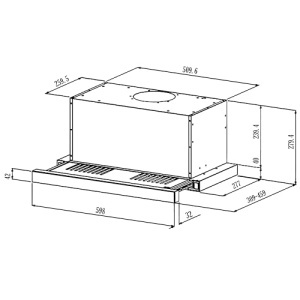 Hota telescopica Cecotec Bolero Flux TLT 605501, 606.4 mh, clasa A, alb - Img 12