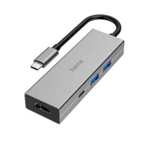 Hub USB C Hama 4 in 1, 1x HDMI 4K, 2x USB-A, 1x USB-C, Aluminiu - Img 7